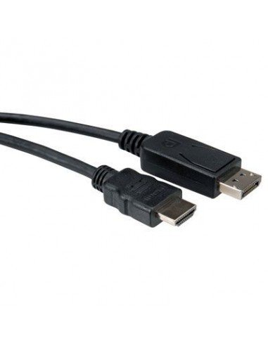 Roline Kabel DisplayPort DP M - HDMI M 3m Roline