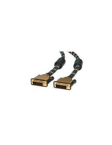 ROLINE Kabel Gold Monitor DVI M - DVI M 3m Roline