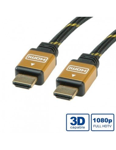 ROLINE Kabel HDMI High Speed GOLD M - M 15m Roline