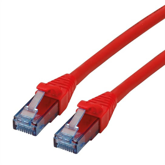 ROLINE Kabel krosowy Cat.6A UTP, Component Level, LSOH, czerwony, 7,5 m Roline