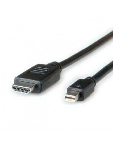 ROLINE Kabel Mini DisplayPort MiniDP-HDTV M/M 1m Roline