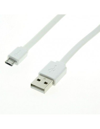 ROLINE Kabel USB 2.0 USB typ A- micro USB typ B biały 1.0m Roline