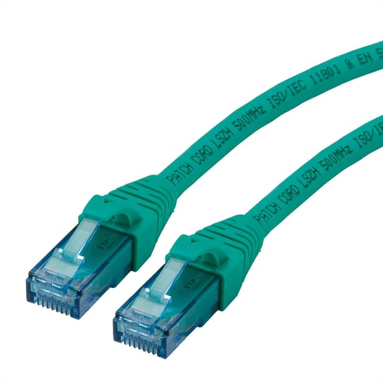 ROLINE Patch Cord Cat.6A UTP, Component Level, LSOH, zielony, 1,5 m Roline