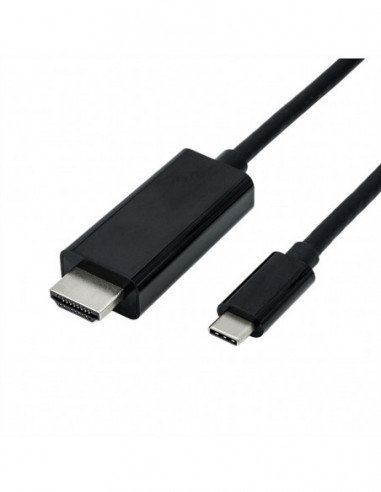 ROLINE Typ C - kabel HDMI, M/M, 2 m Roline