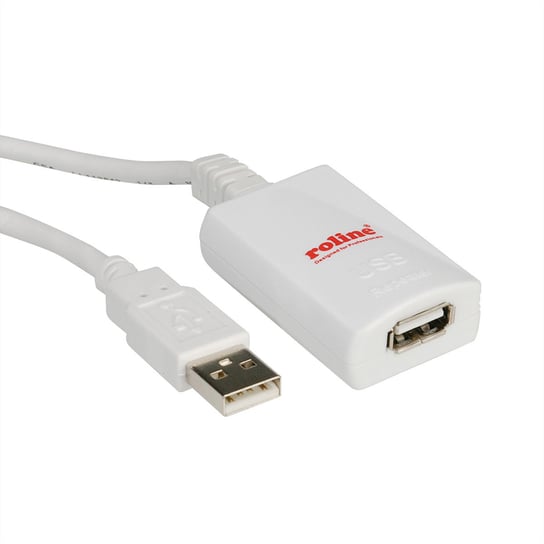 ROLINE USB 2.0 przewodowy, z przewodem, 5 m Roline