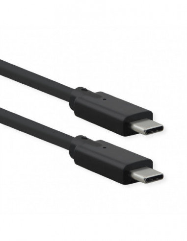 ROLINE USB 3.2 Gen 2x2 Cable, PD (Power Delivery) 20V5A, z Emark, C-C, M/M, 2 Roline