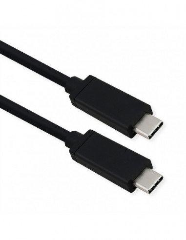 ROLINE USB4 Gen 3 Kabel, PD (Power Delivery) 20V5A, z Emark, C-C, M/M, 40 Gbi Roline