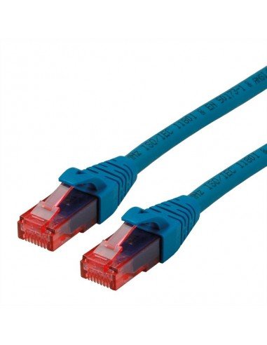 ROLINE UTP Patchcord Cat.6 Component Level, LSOH, niebieski, 1.0 m Roline