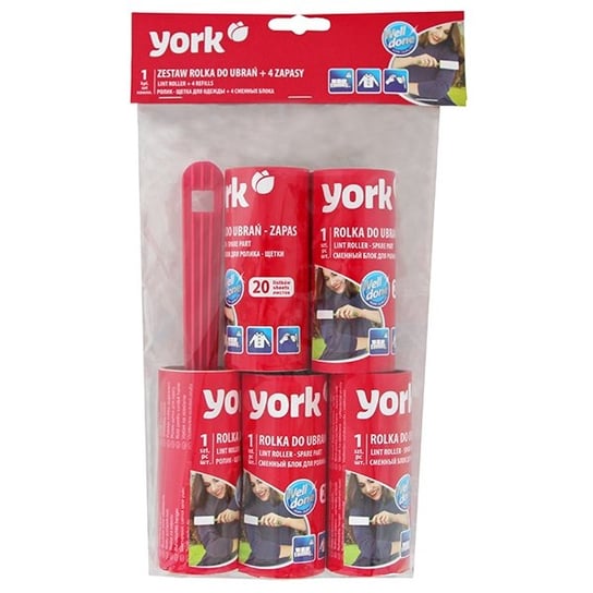 Rolka do ubrań YORK + 4 wkłady York