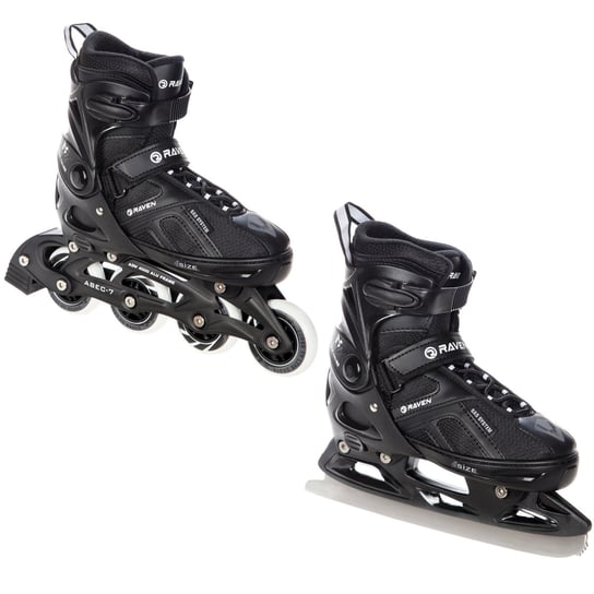 Rolki Łyżwy 2w1 RAVEN Pulse Black 40-43 Raven