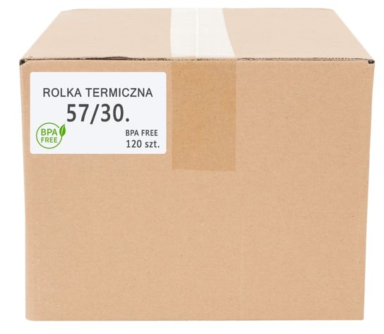 Rolki Termiczne 57X30 (1 Karton 120 Szt) Eureka