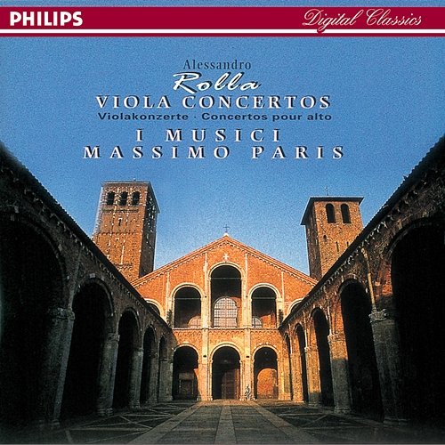 Rolla: Viola Concertos/Concerto in E flat, Op. 3/Divertimento in F/ I Musici, Massimo Paris