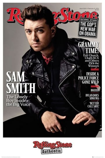 Rolling Stone - Sam Smith - plakat 61x91,5 cm GBeye