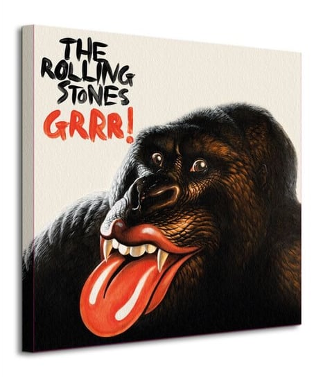 Rolling Stones Grr! - Obraz na płótnie The Rolling Stones