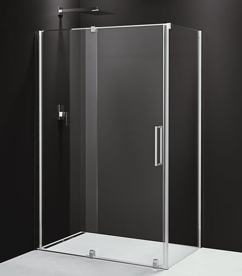 ROLLS LINE prostokątna kabina prysznicowa 1100x800 mm, wariant L/R, szkło czyste Inna marka