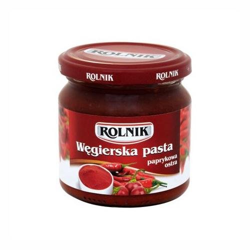 Rolnik węgierska pasta paprykowa ostra 200 ml Rolnik