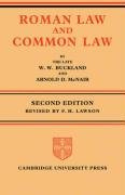 Roman Law and Common Law Buckland W. W., Mcnair Sir Arnold Duncan