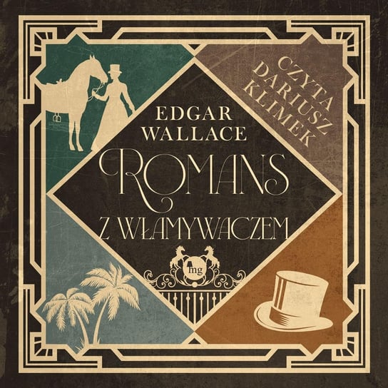 Romans z włamywaczem - audiobook Edgar Wallace