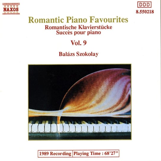 Romantic Piano Favourites. Volume 9 Various Artists