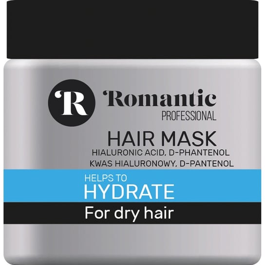 Romantic, Professional Hydrate, maska do włosów, 500 ml Romantic