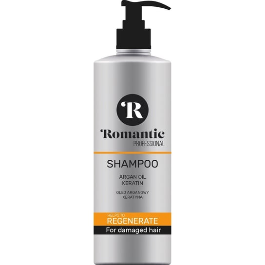 Romantic, Professional Regenerate, szampon do włosów, 850 ml Romantic