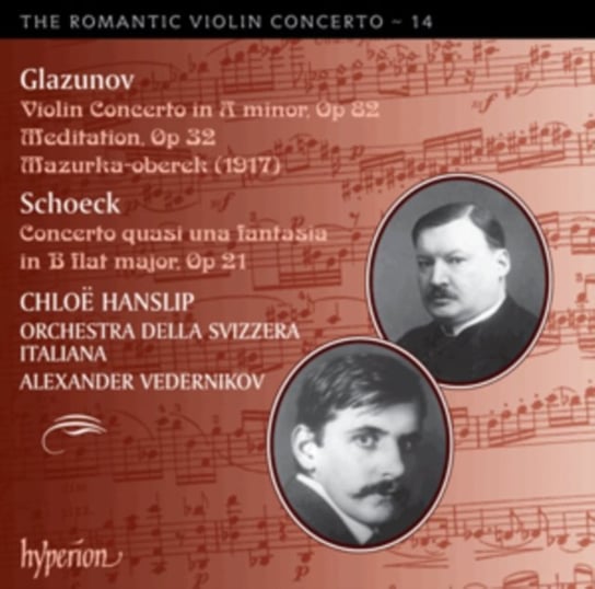 Romantic Violin Concerto Volume 14 Hanslip Chloe