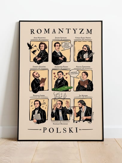 Romantyzm Polski / Plakat Nadwyraz.com