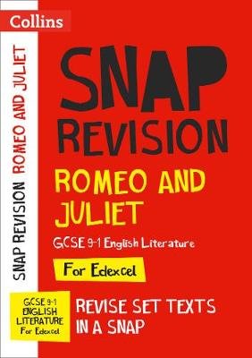Romeo and Juliet: Edexcel GCSE 9-1 English Literature Text Guide: Ideal for Home Learning, 2023 and 2024 Exams Collins Gcse