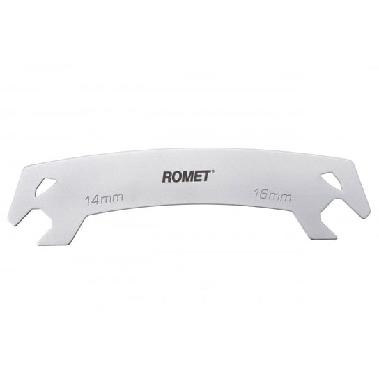 Romet, Klucz płaski, CW-146, srebrny, 14/16 mm Romet