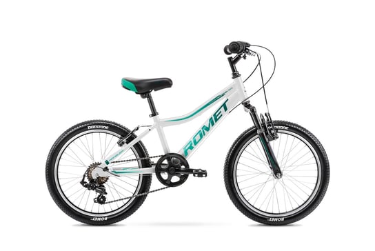 Romet, Rower dziecięcy, Rambler Kid 2.0, 20", biało szmaragdowy Romet