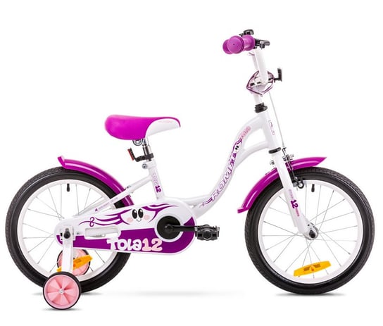 Romet, rower dziecięcy Tola biało-fioletowa 2019 2019 Romet