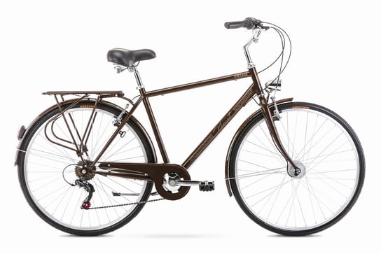 Romet, Rower miejski, Vintage M 28", brązowy, 2020, męski Romet