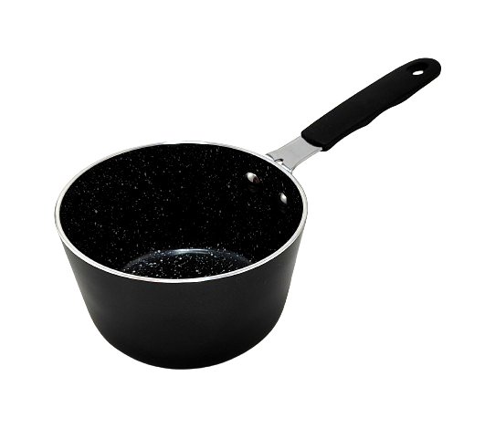 Rondel do gotowania sosów z powłoką granitową 12cm - czarny ZDTRADING