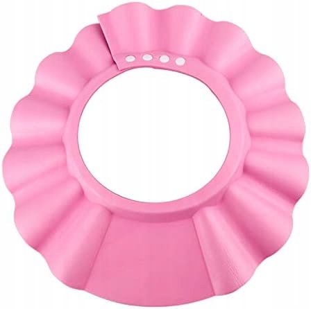 Rondo kąpielowe czepek ochronny pod prysznic  do wanny różowy Inny producent