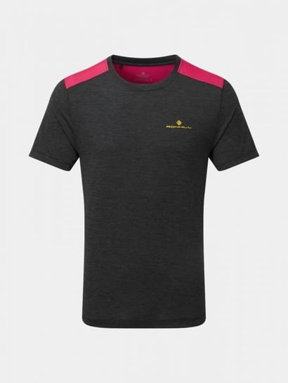 Ronhill, Męska koszulka sportowa, Men's Life S/S Tee, czarna, rozmiar XL RONHILL