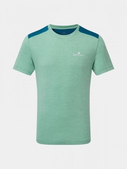 Ronhill, Męska koszulka sportowa, Men's Life S/S Tee, zielona, rozmiar XL RONHILL