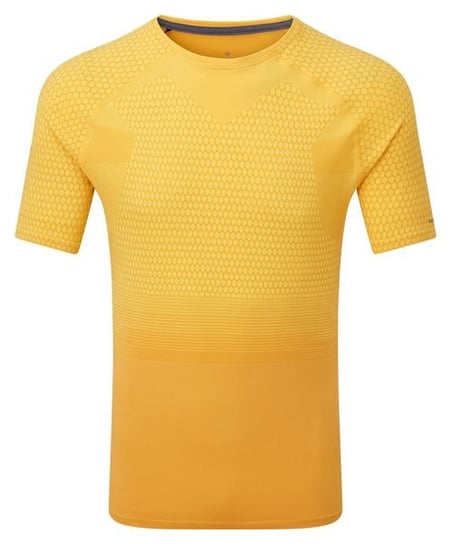 Ronhill, Męska koszulka sportowa, Men's Tech Marathon S/S Tee, żółta, rozmiar L RONHILL