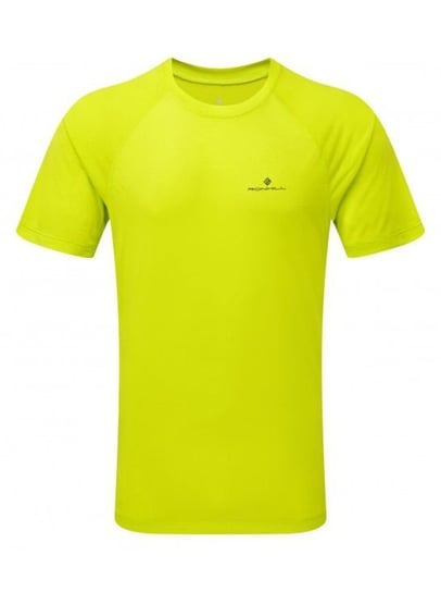 Ronhill, Męska koszulka sportowa, Momentum S/S Tee, limonkowa, rozmiar XL RONHILL