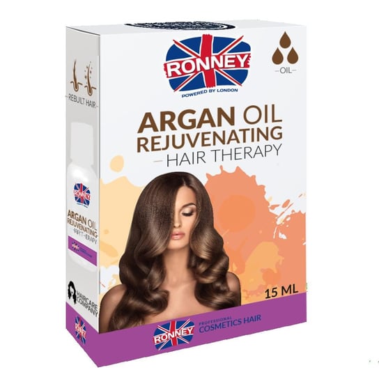 Ronney Argan Oil odmładzający olejek do włosów 15ml Ronney