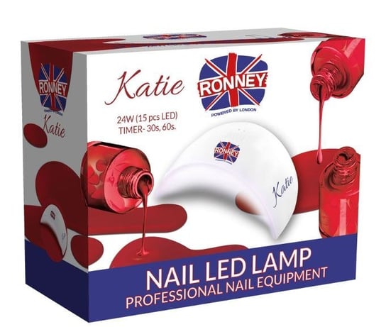 RONNEY KATIE Profesjonalna lampa do paznocki LED 24W (GY-LED-037(9C)) - BIAŁA Ronney