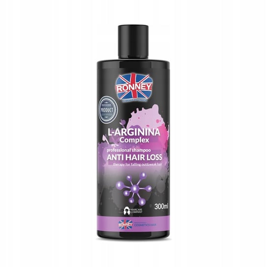 Ronney, L-Arginina Complex Professional Shampoo szampon przeciw wypadaniu włosów, 300 ml Ronney