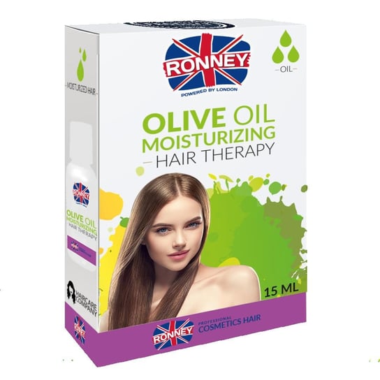 Ronney, olejek do włosów nawilżający, 15 ml Ronney
