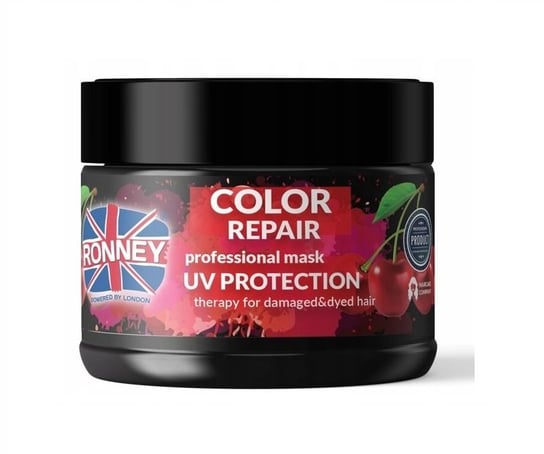 RONNEY Professional Color Repair Mask- Ochrona koloru wlosów z ekstraktem z wiśni 300 ml Ronney