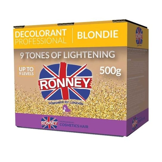 Ronney Professional decolorant blondie profesjonalny bezpyłowy rozjaśniacz do włosów 500g Ronney