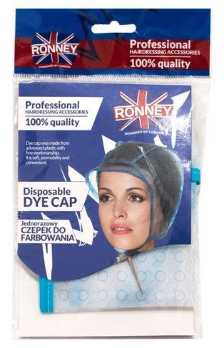 RONNEY Professional Disposable Dye Cap - Czepek do koloryzacji (RA 00185) Ronney
