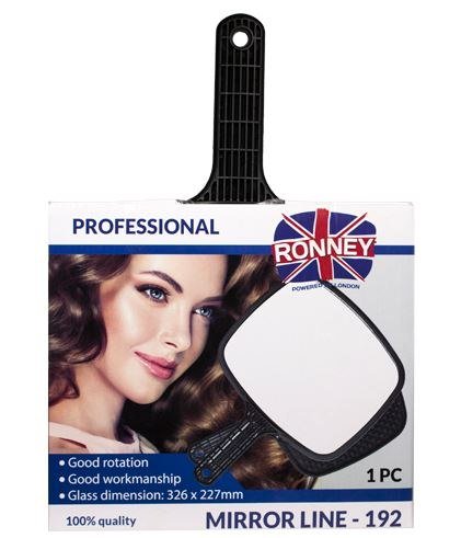 RONNEY Professional Mirror Line 192 - Profesjonalne lusterko z rączką 192 (RA 00192) Ronney