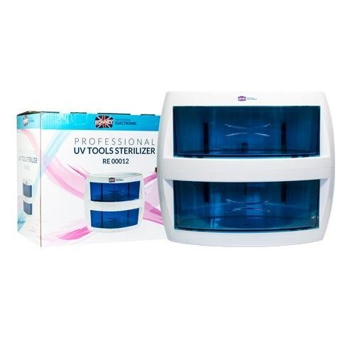 RONNEY Professional UV Tools Sterilizer - Sterylizator 2 pojemniki do dezynfekcji RE 00012 Ronney