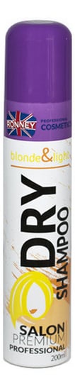 Ronney, Salon Premium, suchy szampon do włosów blond i jasnych, 200 ml Ronney