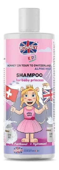 Ronney, Szampon do włosów dla dzieci alpejskie mleko, 300ml Ronney