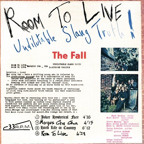 Room To Live The Fall